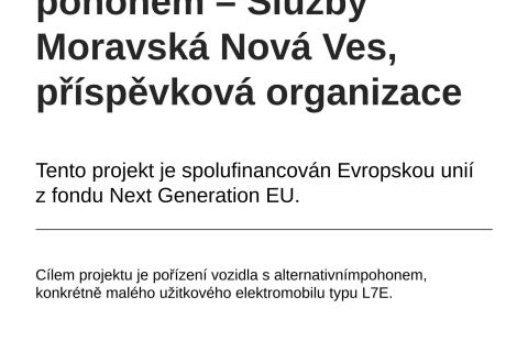 Ilustrační obrázek k prjektu Vozidlo s alternativním pohonem