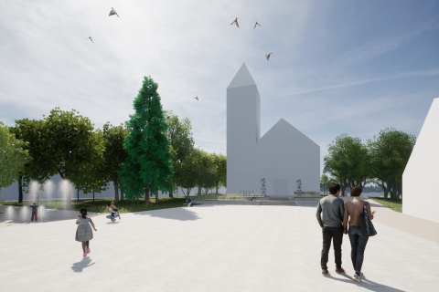 Ilustrační obrázek k prjektu Studie obnovy Náměstí Republiky