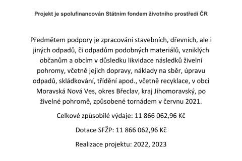 Ilustrační obrázek k prjektu Likvidace odpadů - dotace ze SFŽP